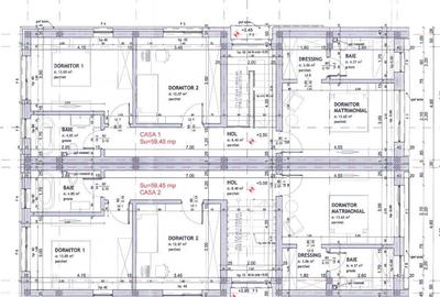 Duplex 119 mp, panoramic view zona Vivo Floresti - 1