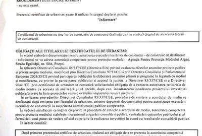 Vand teren intravilan, pozitie superba, Pitesti, intrarea N Balcescu - 5