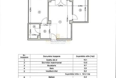 Apartament 2 camere, imobil finalizat, Brancoveanu-Luica, - 14