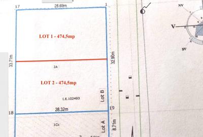 Otopeni, 2 loturi de casa de 474,5mp si deschidere 16mp, la 300m de DN1 - 5