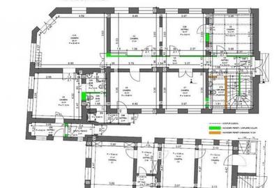 Casă cu 7 camere cu Teren 479 Mp în P-ța Rosetti - 3