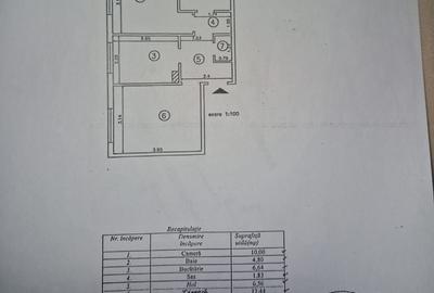 Apartament cu 2 camere in zona Podul de Fier - Prof. Paul