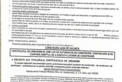 Teren cu puz intravilan in localitatea Paltinis din judetul Sibiu - 2