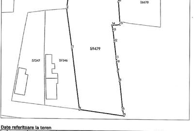 Teren de 2606 mp, în Bordeasca Veche - 1