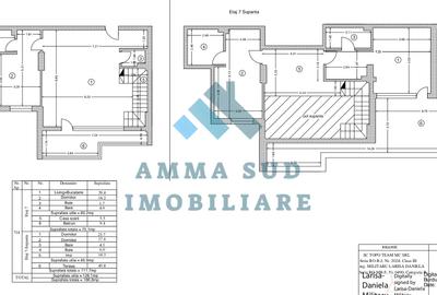 Penthouse cu 4 camere decomandat în Popești-Leordeni - 33