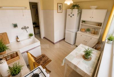 Apartament cu 3 camere semidecomandat, mobilat în Grigorescu