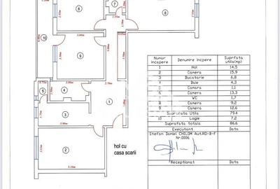 Apartament cu 4 camere decomandat în Vasile Aaron - 11