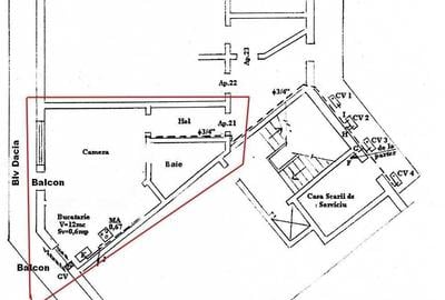 Casă cu 1 camere cu Teren 40 Mp în Dacia - 7