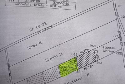 Vanzare teren 1000 mp (40X25) Str Toamnei Prelungirea Ghencea - 10