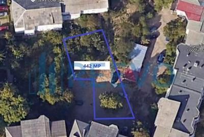 Teren de 442 mp, în Mioriței