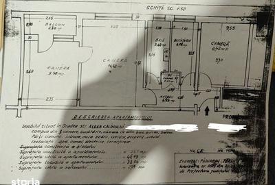 Apartament cu 3 camere în Iosia