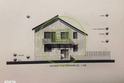Casă cu 5 camere cu Teren 690 Mp în Central