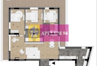 Apartament cu 4 camere decomandat în Armeneasca