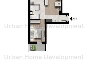 Apartament 2 camere decomandat, faza 4 Maniu 141 - 2