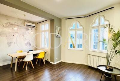 Apartament cu 4 camere circular, mobilat în Parcul Carol