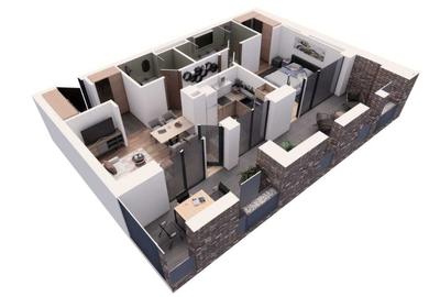 Apartament cu 2 camere în Ultracentral - 1