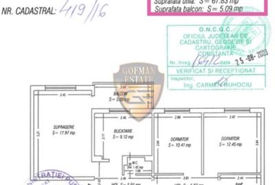 Apartament cu 3 camere decomandat, mobilat în Faleza Nord - 18