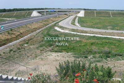 Teren 9Ha -> 16Ha Ha Intravilan , Exit A3 Snagov Ghermanesti Bucuresti-Ploiesti - 14