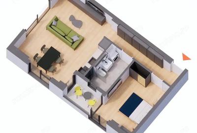 Apartament cu 2 camere decomandat în Torontalului - 3