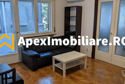 Apartament cu 2 camere semidecomandat, mobilat în Cișmigiu