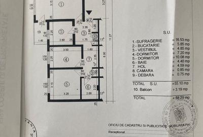 Apartament 3 camere 60 mp bloc 1980 central Filipesti de Padure! - 8