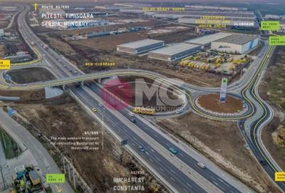 Teren vanzare zona Parcul logistic CTP ULMI - 2