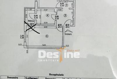 MIRCEA CEL BATRAN, Apartament 2 camere DECOMANDAT, 45 mp, 99.900 EURO - 1