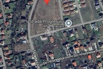 Parcele Teren de Vanzare(PUZ facut) 500 Mp, Str Progresului, Livezeni
