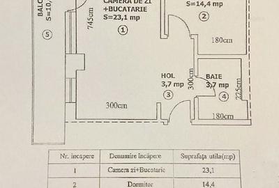 Apartament cu 2 camere în Central - 2