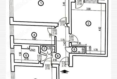 Apartament cu 3 camere decomandat în Berceni - 2