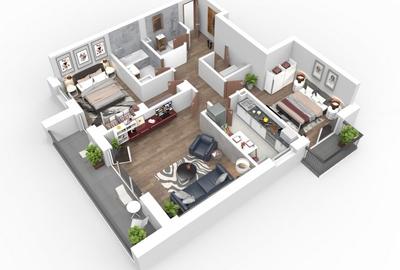 3 Camere proiect nou Triaj - 3