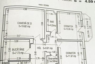 Apartament 3 camere decomandat - Pod Butelii - 160.000 euro(Cod E5) - 14
