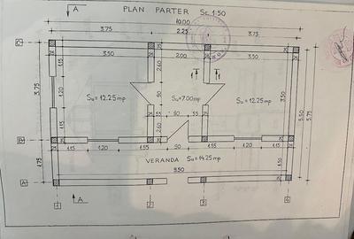 Casă cu 2 camere cu Teren 1134 Mp în Central - 7