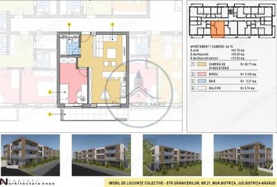 Apartament 2 camere zona Mall, Str. Granicerilor - 11