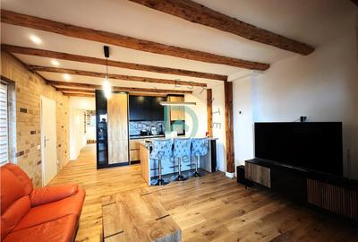 Apartament cu 2 camere nedecomandat, mobilat în Dealul Cetății - 2