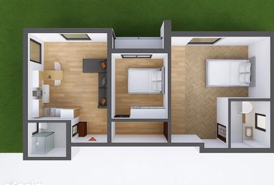 Apartament cu 3 camere în Central - 10