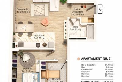 Proiect NOU | Apartamente de 2,3 si 4 camere | Centru / Parcul Central - 9