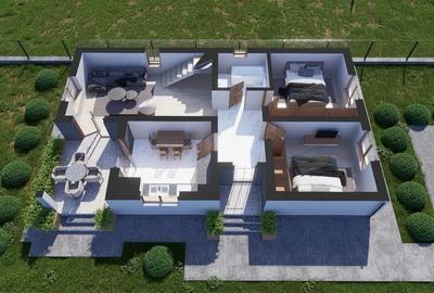 Casă individuală cu 3 camere cu Teren 400 Mp în Dancu - 3