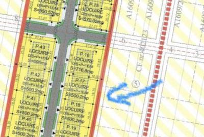 Teren intravilan 500 mp - 2