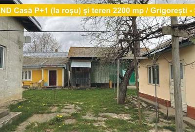 Casă cu 2 camere cu Teren 2200 Mp în Grigorești - 1