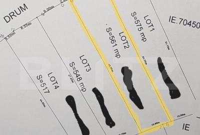 Teren de 561 mp, în Central