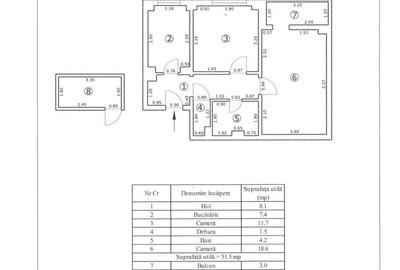 Apartament 2 camere decomandat Toamnei, Centrul Civic - 13