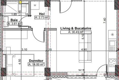 Premium 2 camere luminos si cu vedere la MARE, zona Infinity Beach - 6