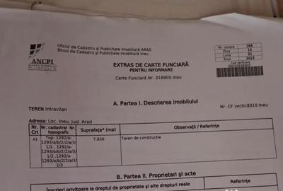 Teren de 7836 mp, în Central - 4