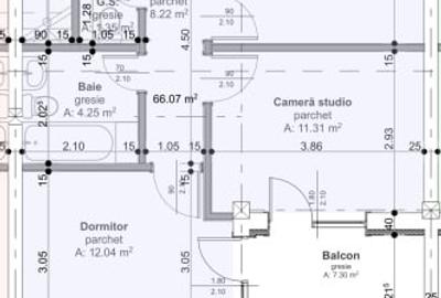 Casa insiruita, 4 camere, 95.81 mp utili, semifinisata, Zona Eroilor - 3