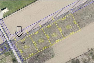 Teren intravilan 4 loturi disponibile | Lugoj, Strada Cri?an Teren intravilan 4 loturi disponibile | Lugoj, Strada Cri?an - 1