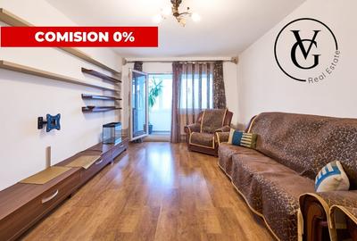 Apartament cu 3 camere decomandat, mobilat în Gara