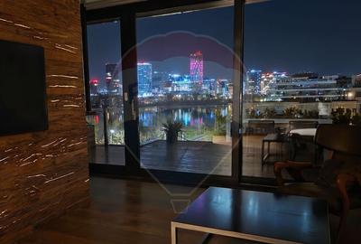 Penthouse cu 2 camere decomandat, mobilat în Floreasca - 2
