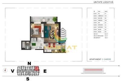Apartament cu 2 camere decomandat în Theodor Pallady - 2
