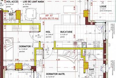 Apartament cu 2 camere decomandat în Florești - 5